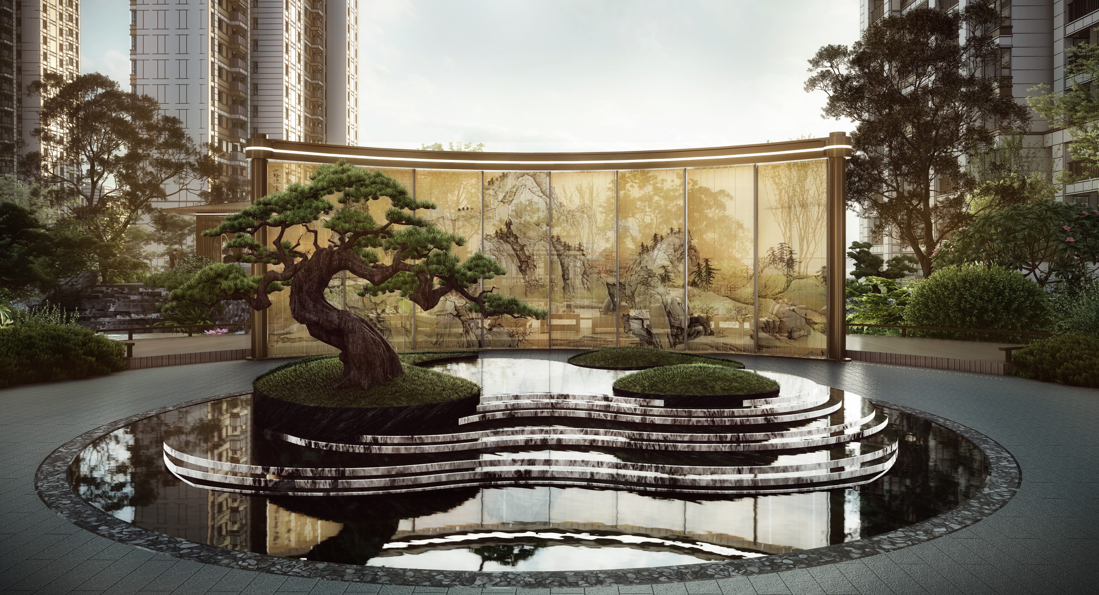 4.中軸對(duì)景屏風(fēng)效果圖（金橋登科）.jpg