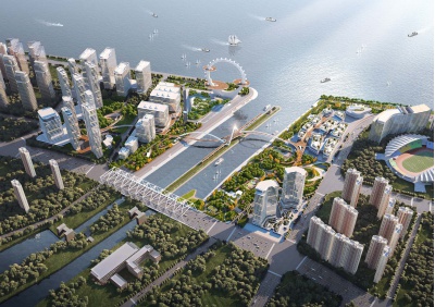 景芳三堡單元江河匯城市綜合體匯中區(qū)塊