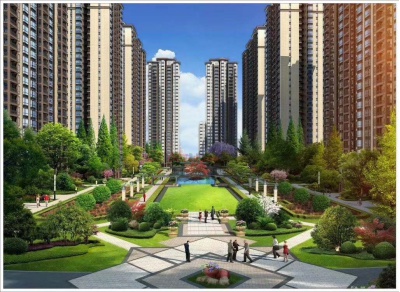 敘永陽光國際城B區(qū)景觀設計