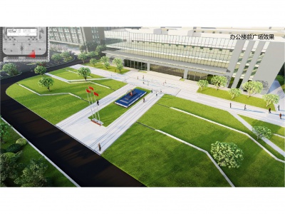 金花企業(yè)（集團(tuán)）股份有限公司制藥廠搬遷擴(kuò)建項(xiàng)目景觀設(shè)計(jì)