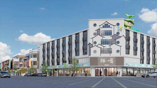 東莞橋頭鎮(zhèn)工業(yè)路房屋外立面提升項目