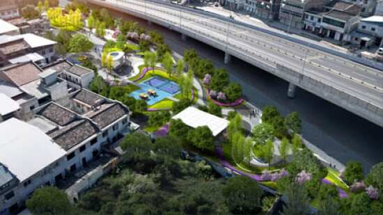 “綠色營(yíng)造 鄰里友好”寶雞市陳倉(cāng)區(qū)跨隴海鐵路大橋下方東門十字口袋公園景觀設(shè)計(jì)方案